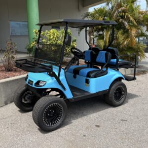 2021 EZGO TXT Refurbished Blue Cell Lithium LIFTED