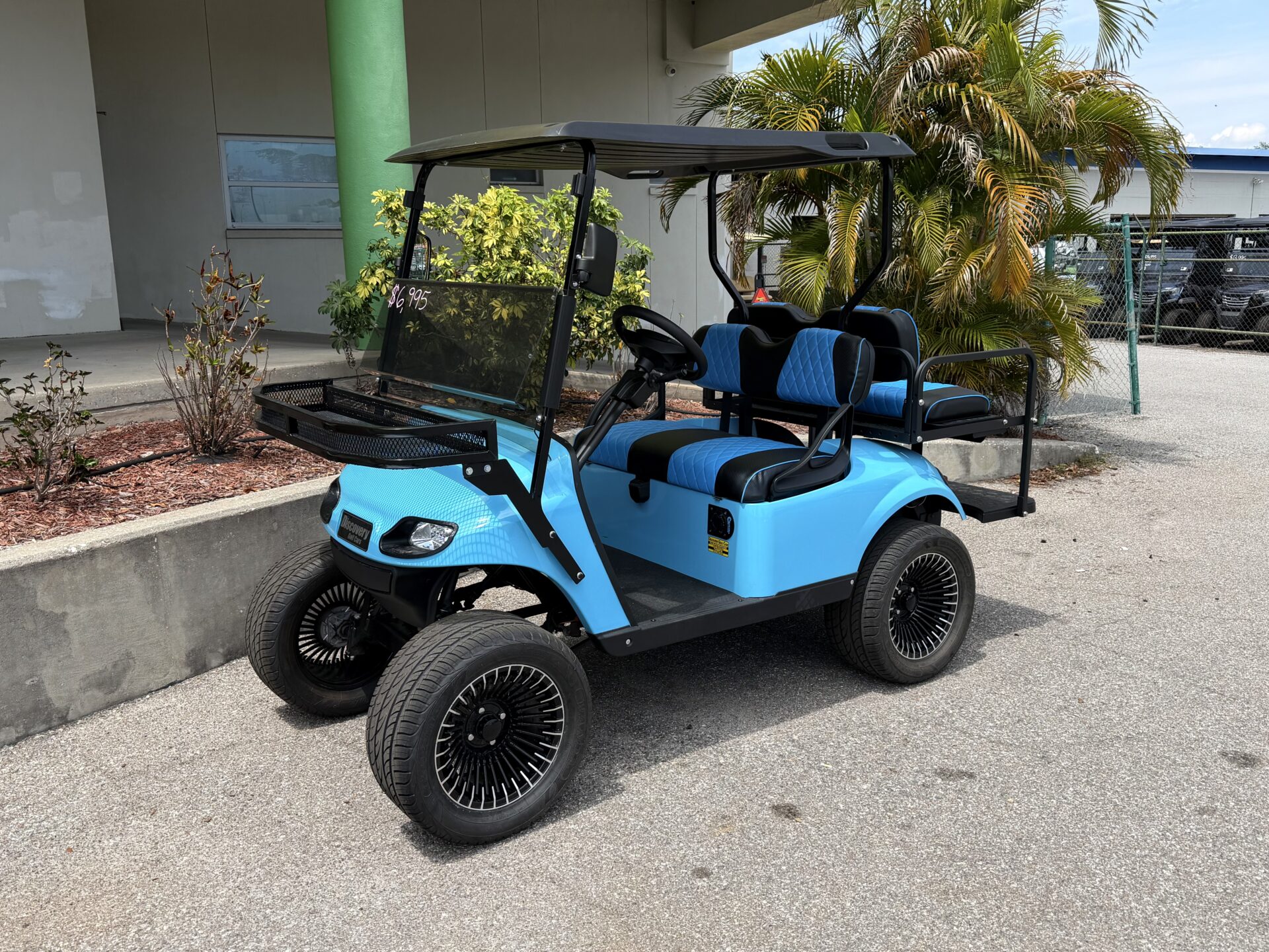 2021 EZGO TXT Refurbished Blue Cell Lithium LIFTED