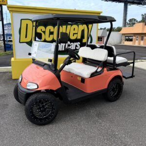 2020 EZGO RXV Refurbished Lithium Salmon