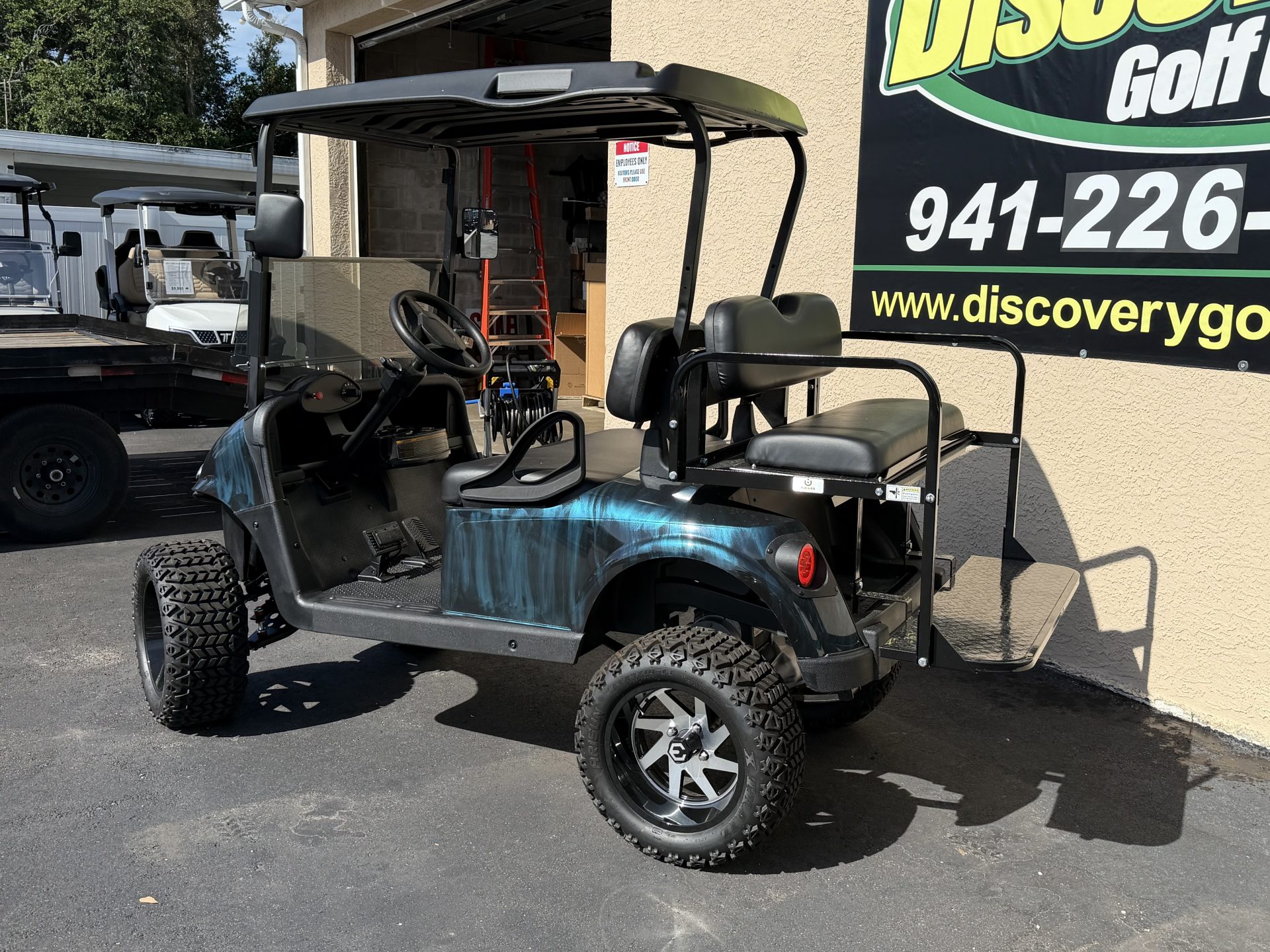 2020 EZGO RXV Refurbished Lithium Lifted - Image 2