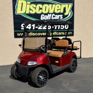 2020 EZGO RXV Refurbished Lithium Inferno Red
