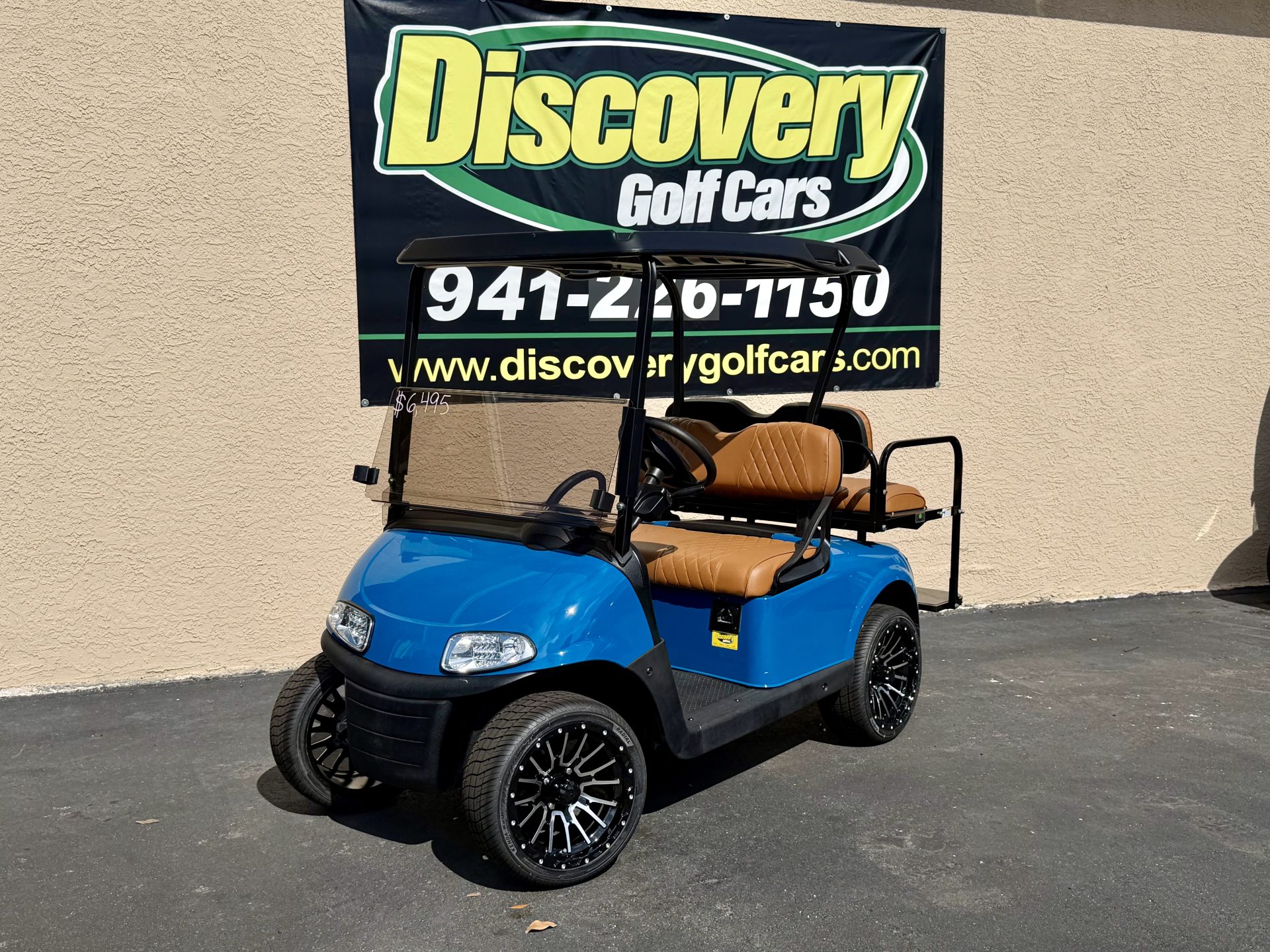 2020 EZGO RXV Refurbished Lithium Florida Blue