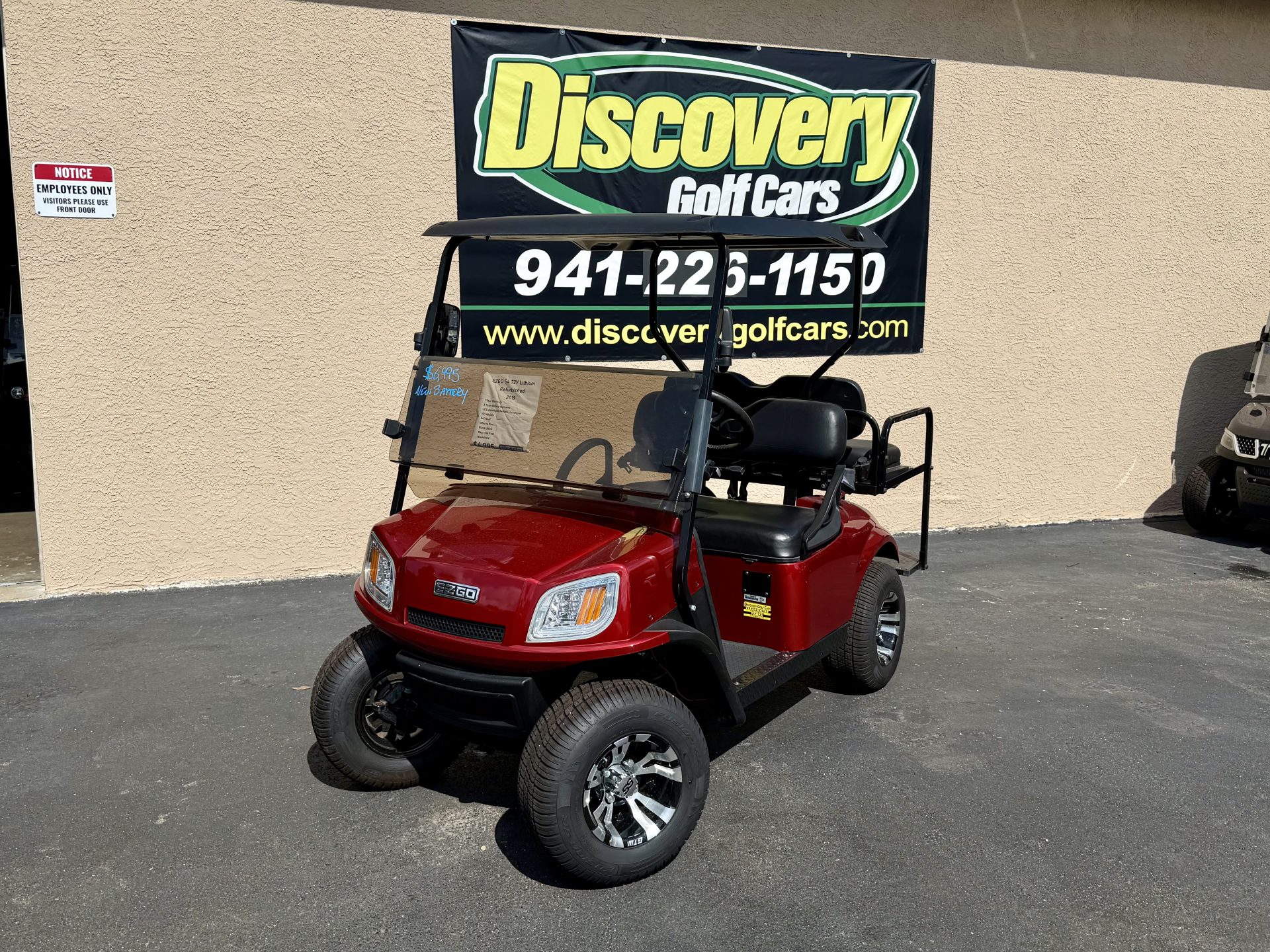 2019 EZGO Express S4 72 Volt Lithium