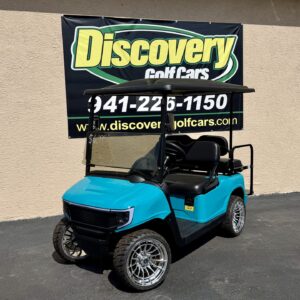 2020 EZGO RXV Refurbished Lithium Sky Blue APEX