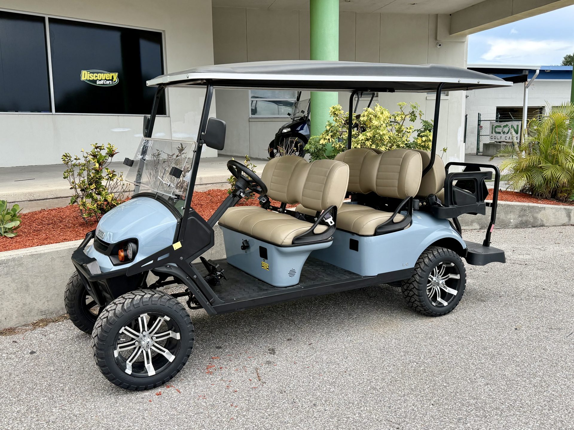 2023 EZGO L6 Gas Kawasaki Street Legal