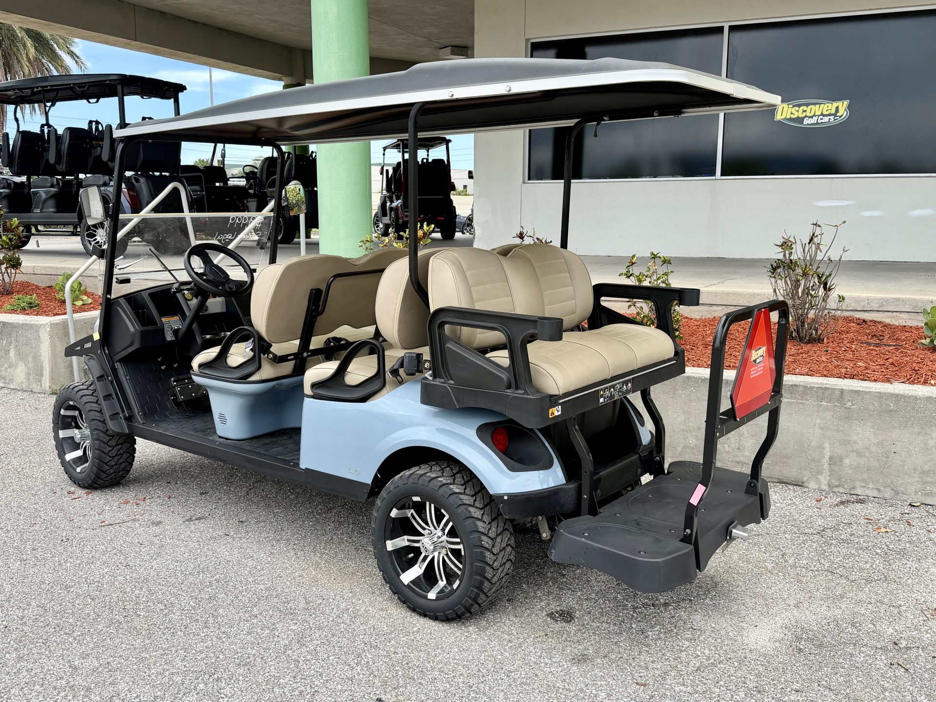 2023 EZGO L6 Gas Kawasaki Street Legal - Image 2