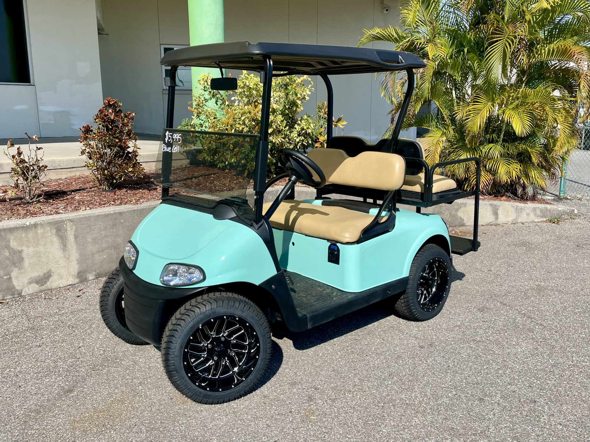 Refurbished EZGO RXV Elite Lithium Shoreline