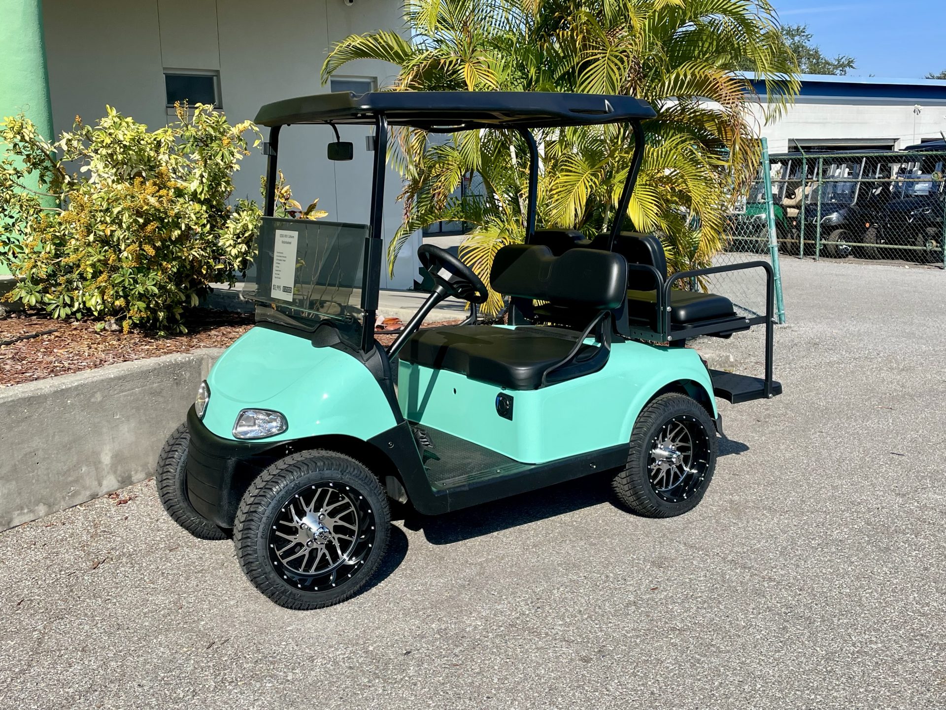 Refurbished EZGO RXV Elite Lithium Shoreline